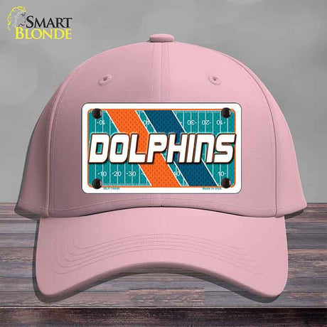 DOLPHINS Graphic Novelty License Plate Hat HAT-MLP-14644 Cotton Pink