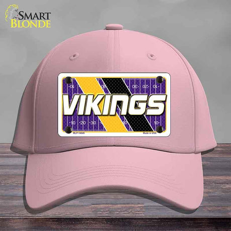 VIKINGS Graphic Novelty License Plate Hat HAT-MLP-14645 Cotton Pink