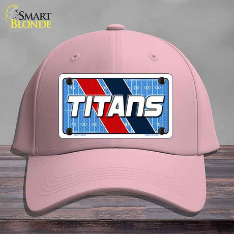 TITANS Graphic Novelty License Plate Hat HAT-MLP-14655 Cotton Pink