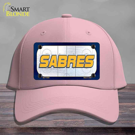 SABRES Graphic Novelty License Plate Hat HAT-MLP-14659 Cotton Pink
