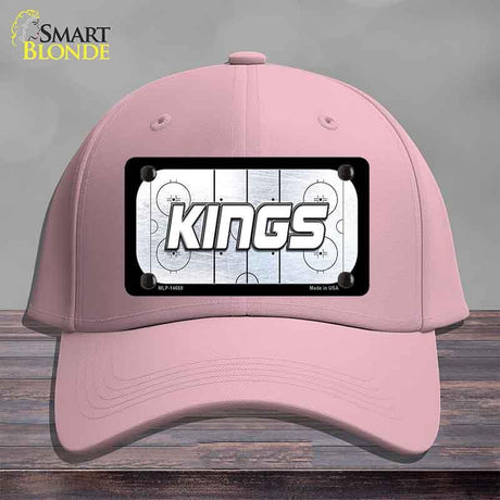 KINGS Graphic Novelty License Plate Hat HAT-MLP-14669 Cotton Pink