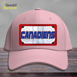 CANADIENS Graphic Novelty License Plate Hat HAT-MLP-14671 Cotton Pink