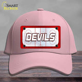 DEVILS Graphic Novelty License Plate Hat HAT-MLP-14673 Cotton Pink