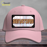 SENATORS Graphic Novelty License Plate Hat HAT-MLP-14676 Cotton Pink