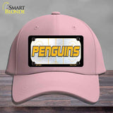 PENGUINS Graphic Novelty License Plate Hat HAT-MLP-14678 Cotton Pink