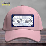 LIGHTNING Graphic Novelty License Plate Hat HAT-MLP-14682 Cotton Pink