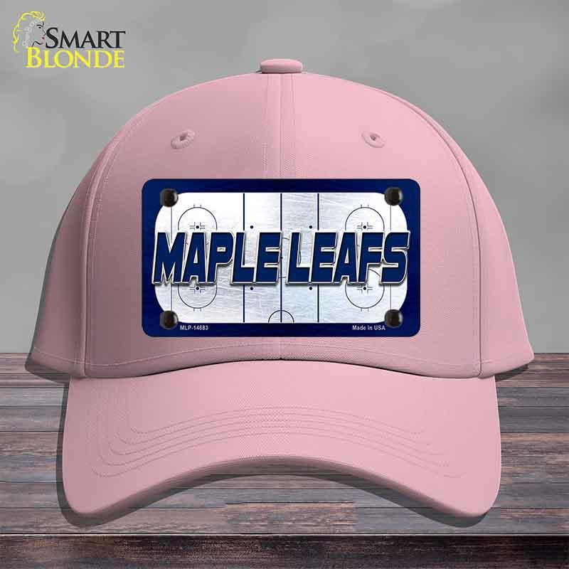 MAPLE LEAFS Graphic Novelty License Plate Hat HAT-MLP-14683 Cotton Pink