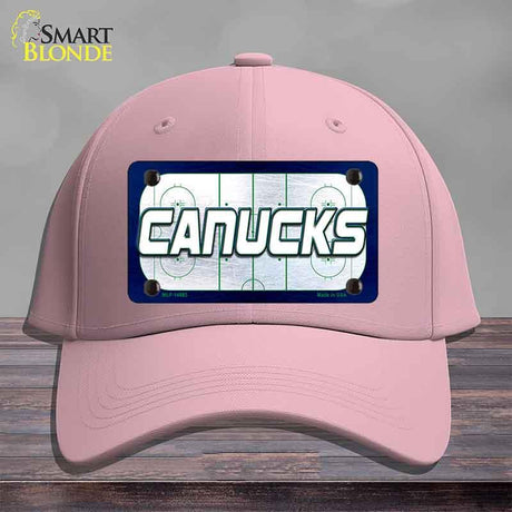 CANUCKS Graphic Novelty License Plate Hat HAT-MLP-14685 Cotton Pink