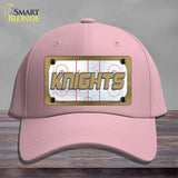 KNIGHTS Graphic Novelty License Plate Hat HAT-MLP-14686 Cotton Pink