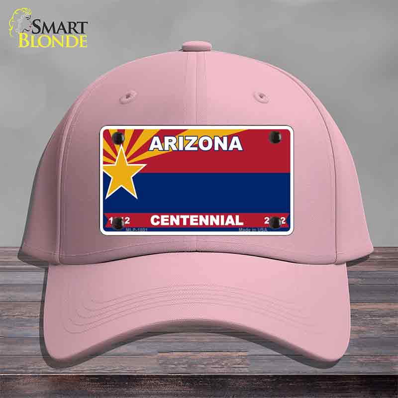 Arizona Centennial Novelty License Plate Hat HAT-MLP-1801