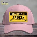 Caution Angels Fan Novelty License Plate Hat Cotton / Pink