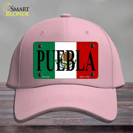 Puebla Novelty License Plate Hat Cotton / Pink
