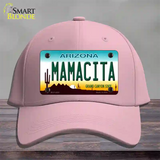 Mamacita Arizona Novelty License Plate Hat Cotton / Pink
