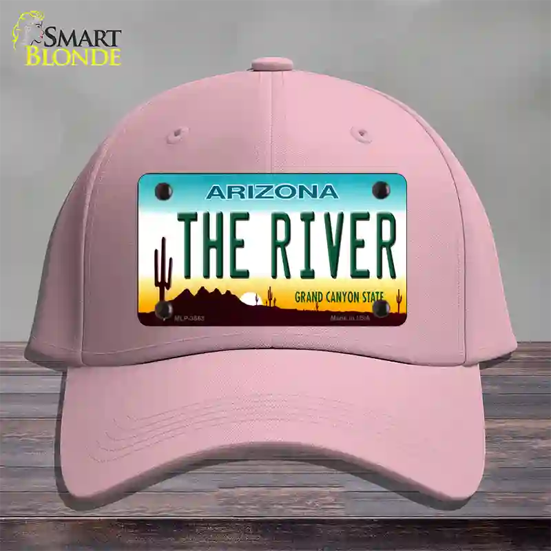 The River Arizona Novelty License Plate Hat Cotton / Pink