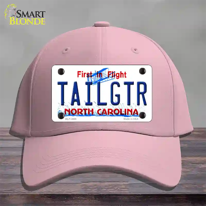 Tailgtr North Carolina Novelty License Plate Hat Cotton / Pink