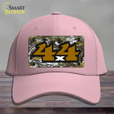 4x4 Camouflage Novelty License Plate Hat Cotton / Pink