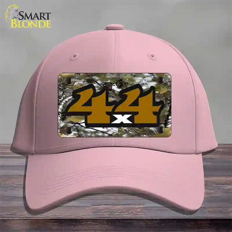 4x4 Camouflage Novelty License Plate Hat Cotton / Pink