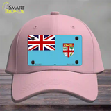 Fiji Flag Novelty License Plate Hat Cotton / Pink