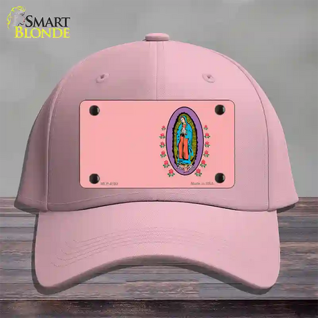 Virgin Mary Pink Novelty License Plate Hat Cotton / Pink