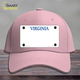 Virginia Old Dominion Blank Novelty License Plate Hat Cotton / Pink