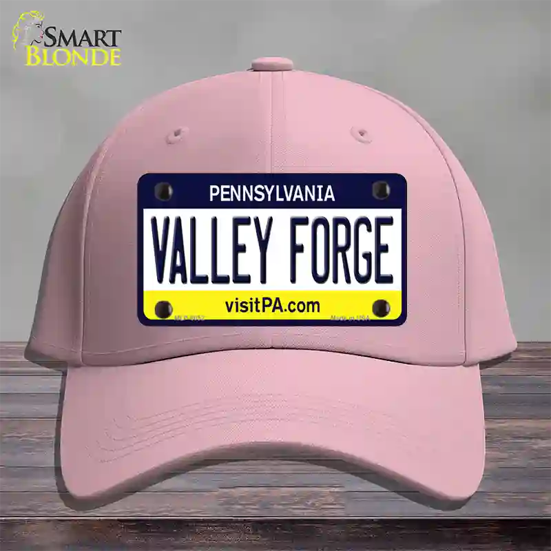 Valley Forge Pennsylvania State Novelty License Plate Hat Cotton / Pink