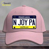 N Joy Pennsylvania State Novelty License Plate Hat Cotton / Pink
