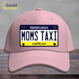 Moms Taxi Pennsylvania State Novelty License Plate Hat Cotton / Pink