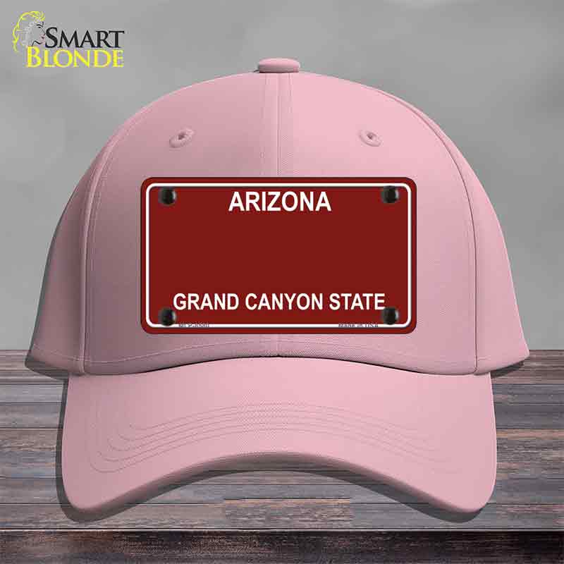 Arizona Red Novelty License Plate Hat HAT-MLP-8580
