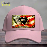 South Carolina Love Novelty License Plate Hat Cotton / Pink