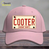 Cooter Novelty License Plate Hat Cotton / Pink