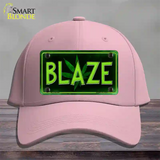 Blaze Novelty License Plate Hat Cotton / Pink