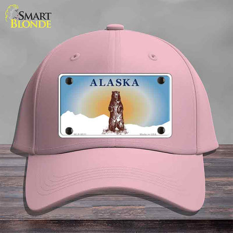 Alaska Bear Novelty License Plate Hat HAT-MLP-9511