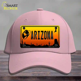 Cowboy Hat Arizona Scenic Novelty License Plate Hat Cotton / Pink