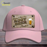 Root Beer Floats Novelty License Plate Hat Cotton / Pink