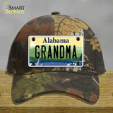 Grandma Alabama Novelty License Plate Hat Cotton / Camoflauge