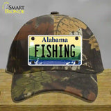 Fishing Alabama Novelty License Plate Hat Cotton / Camoflauge