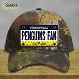 Penguins Fan Pennsylvania Novelty License Plate Hat Cotton / Camoflauge