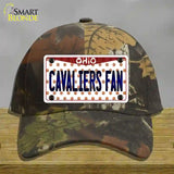 Cavaliers Fan Ohio Novelty License Plate Hat Cotton / Camoflauge