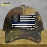First Responder American Flag Novelty License Plate Hat Cotton / Camoflauge