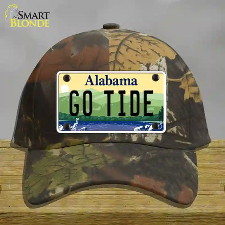 Go Tide Novelty License Plate Hat Cotton / Camoflauge