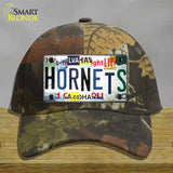 Hornets Strip Art Novelty License Plate Hat Tag Cotton Camoflauge