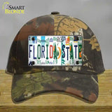 Florida State Strip Art Novelty License Plate Hat Tag Cotton Camoflauge