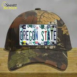 Oregon State Strip Art Novelty License Plate Hat Tag Cotton Camoflauge