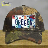 Oregon Strip Art Novelty License Plate Hat Tag Cotton Camoflauge