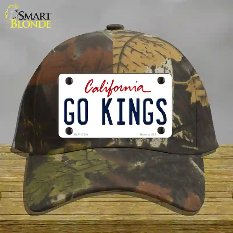 Go Kings California Novelty License Plate Hat Tag Cotton Camoflauge