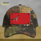 Roadrunner Offset Novelty License Plate Hat Cotton / Camoflauge
