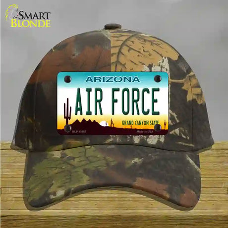 Air Force Arizona Novelty License Plate Hat Tag Cotton / Camoflauge