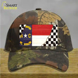 North Carolina Racing Flag Novelty License Plate Hat Tag Cotton Camoflauge