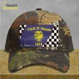 Oregon Racing Flag Novelty License Plate Hat Tag Cotton Camoflauge