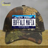 Buffalo Mafia New York Novelty License Plate Hat Tag Cotton Camoflauge